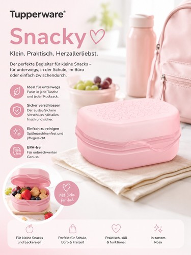 Tupperware snacky brotdose - tupperware,