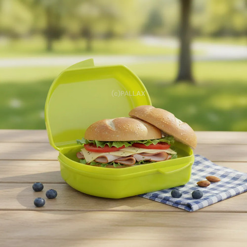 Tupperware c55 snacky gelb - tupperware,